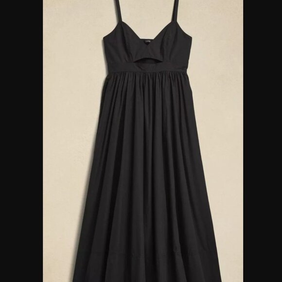 Banana Republic-  Isa Cotton Poplin Cutout Midi Dress- NWT - 2 - Picture 5 of 11
